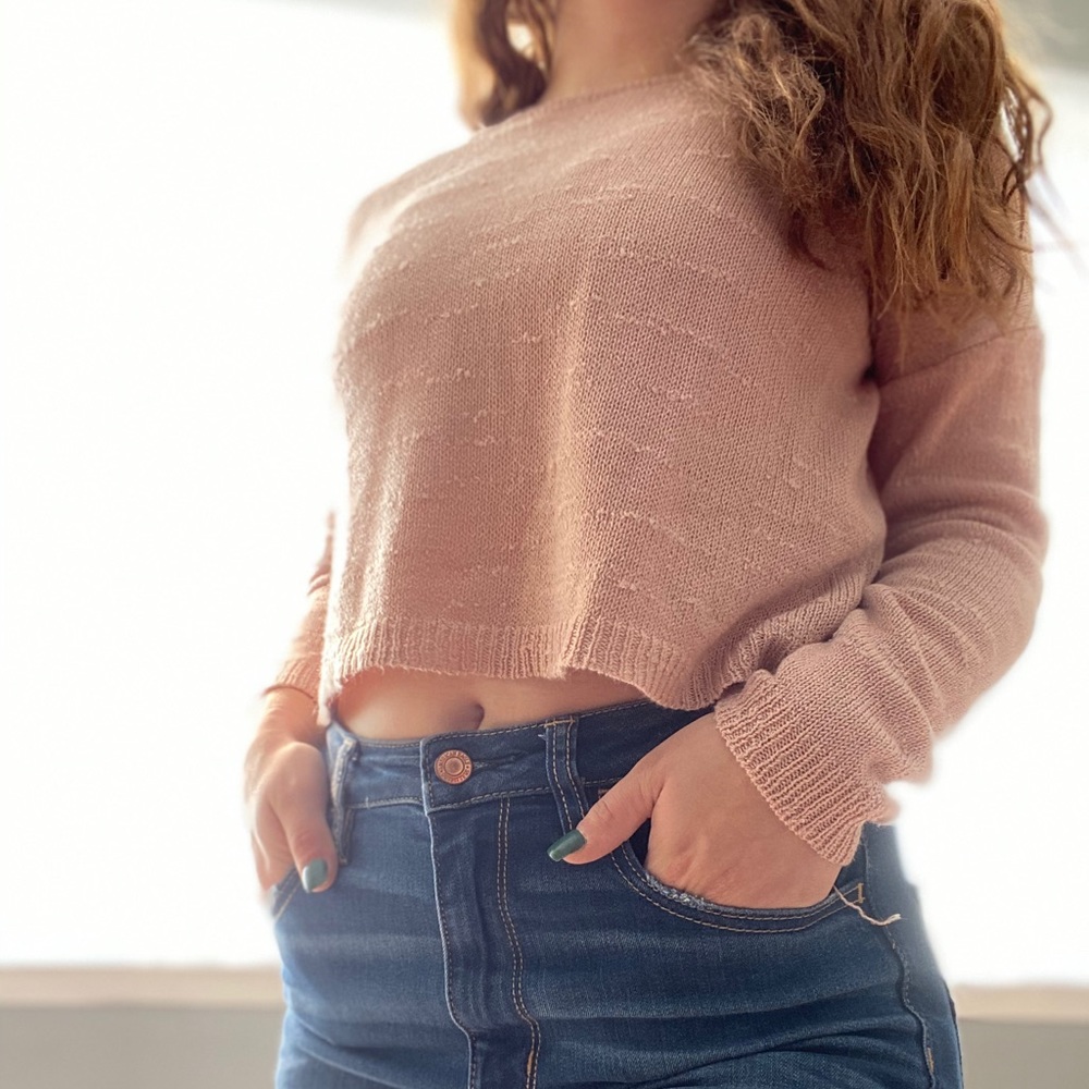 Forever 21 Pink Sweater